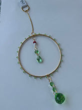 Load image into Gallery viewer, Aventurine Green Large Hoops (Multiple Styles)
