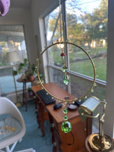 Load image into Gallery viewer, Aventurine Green Large Hoops (Multiple Styles)
