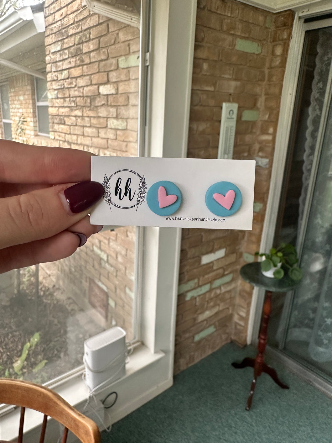 Teeny Tiny Heart Stud- Special Circle