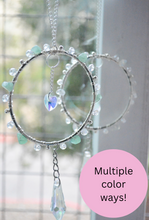 Load image into Gallery viewer, Handwrapped Suncatcher Small Silver (Multiple Colors!)
