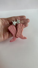 Load image into Gallery viewer, Cowboy Boot Earrings with Star Spur
